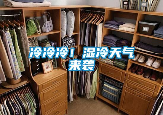 冷冷冷！濕冷天氣來襲