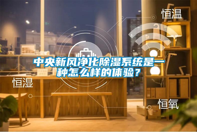 中央新風(fēng)凈化除濕系統(tǒng)是一種怎么樣的體驗？