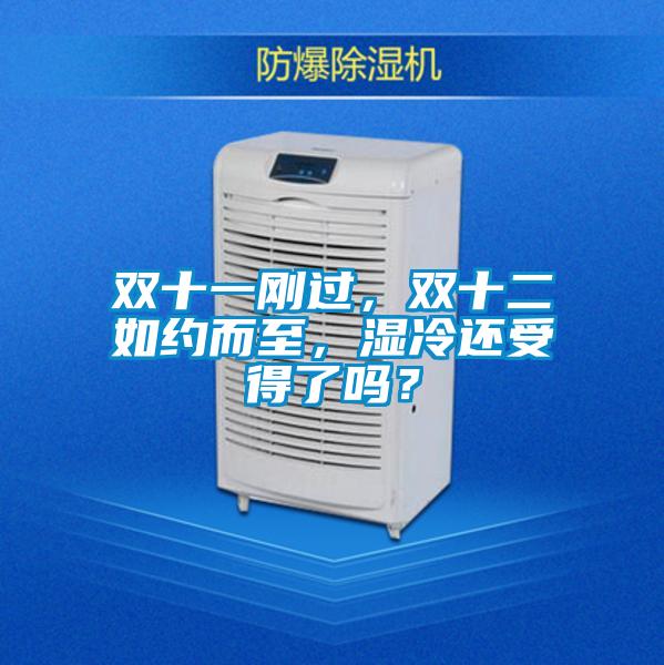 雙十一剛過，雙十二如約而至，濕冷還受得了嗎？