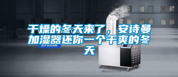 干燥的冬天來(lái)了，安詩(shī)曼加濕器還你一個(gè)干爽的冬天