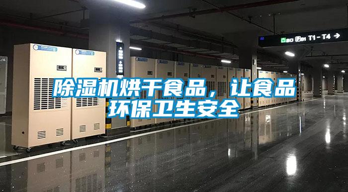 除濕機(jī)烘干食品，讓食品環(huán)保衛(wèi)生安全