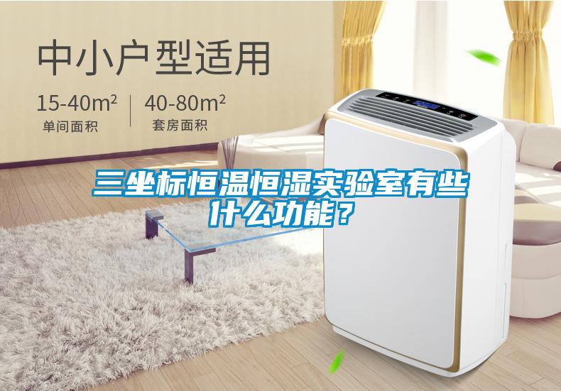 三坐標(biāo)恒溫恒濕實(shí)驗(yàn)室有些什么功能？