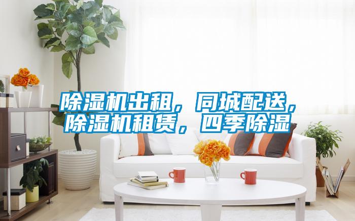 除濕機出租，同城配送，除濕機租賃，四季除濕