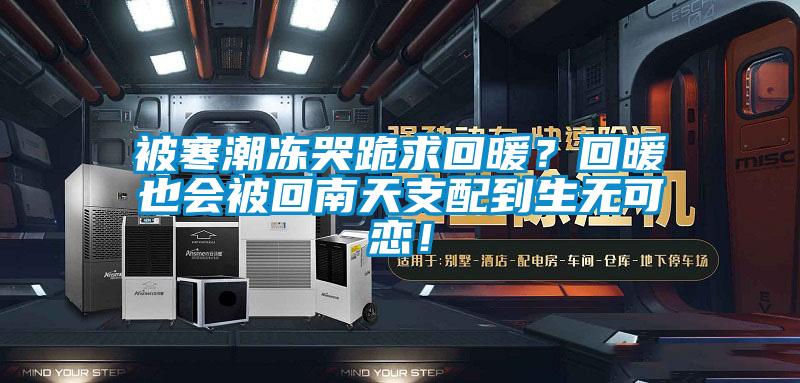 被寒潮凍哭跪求回暖？回暖也會被回南天支配到生無可戀！