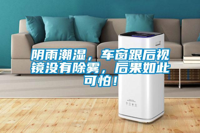 陰雨潮濕，車窗跟后視鏡沒(méi)有除霧，后果如此可怕！