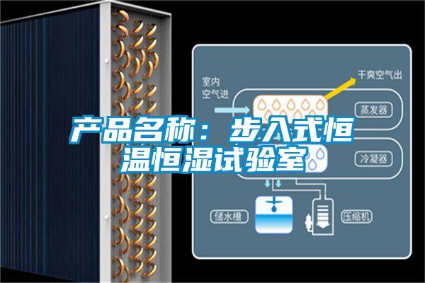 產(chǎn)品名稱:步入式恒溫恒濕試驗(yàn)室