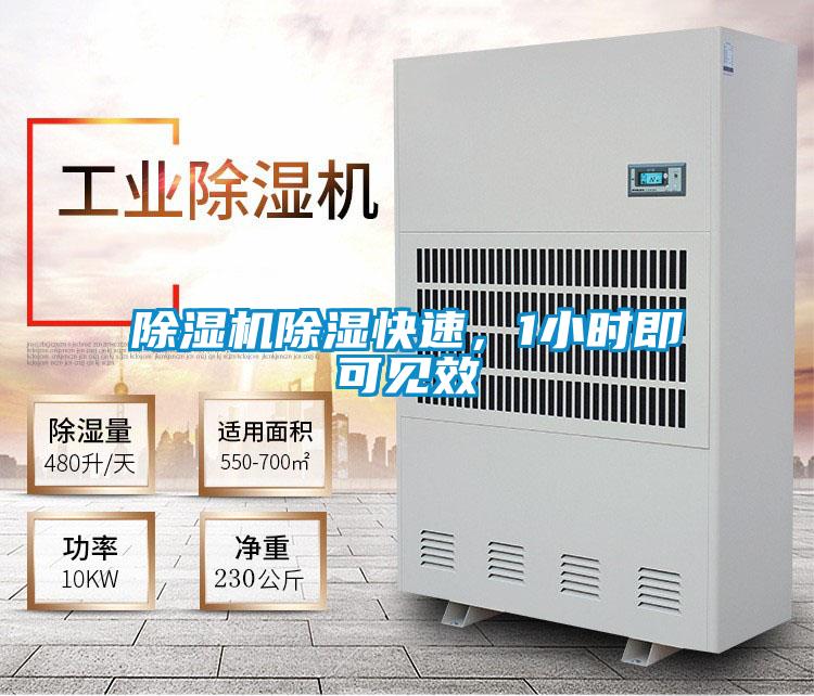 除濕機(jī)除濕快速，1小時(shí)即可見效
