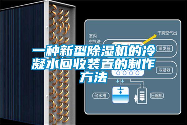 一種新型除濕機(jī)的冷凝水回收裝置的制作方法