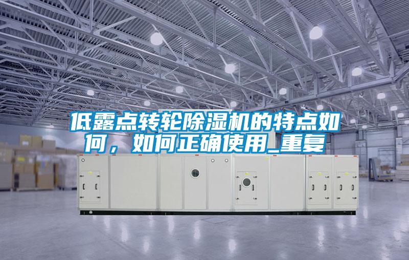 低露點(diǎn)轉(zhuǎn)輪除濕機(jī)的特點(diǎn)如何,如何正確使用_重復(fù)