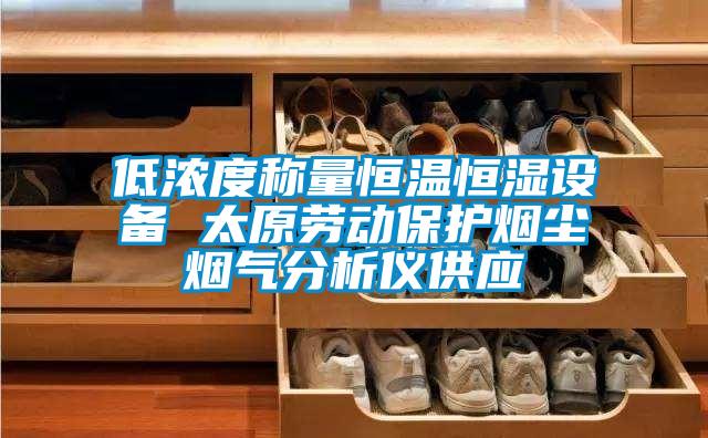 低濃度稱量恒溫恒濕設(shè)備 太原勞動(dòng)保護(hù)煙塵煙氣分析儀供應(yīng)