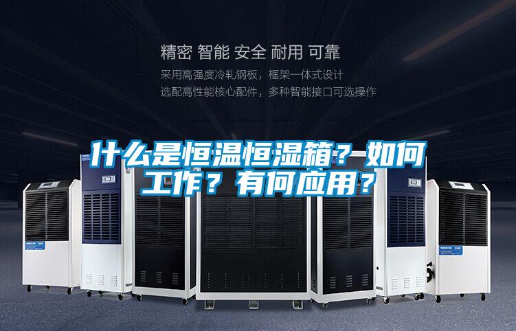 什么是恒溫恒濕箱？如何工作？有何應(yīng)用？
