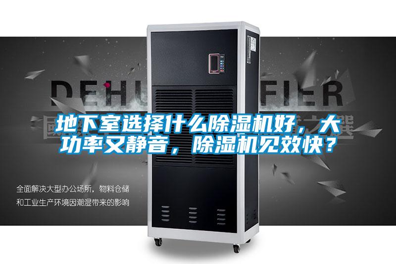 地下室選擇什么除濕機好，大功率又靜音，除濕機見效快？
