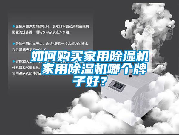 如何購買家用除濕機 家用除濕機哪個牌子好？