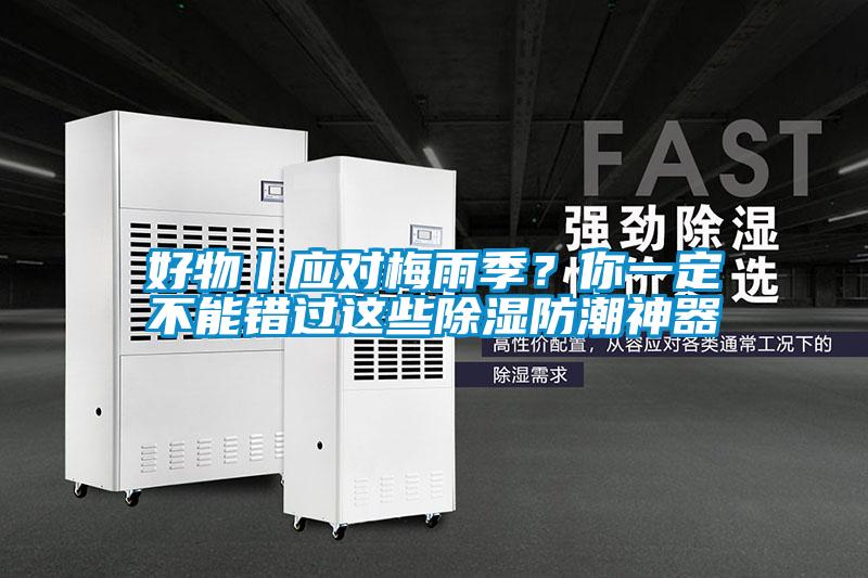 好物丨應對梅雨季？你一定不能錯過這些除濕防潮神器