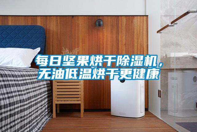每日堅果烘干除濕機，無油低溫烘干更健康