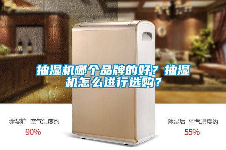 抽濕機哪個品牌的好？抽濕機怎么進行選購？