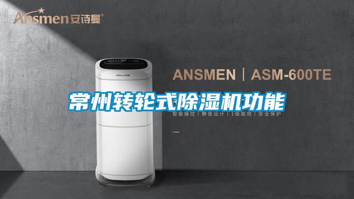 常州轉(zhuǎn)輪式除濕機功能