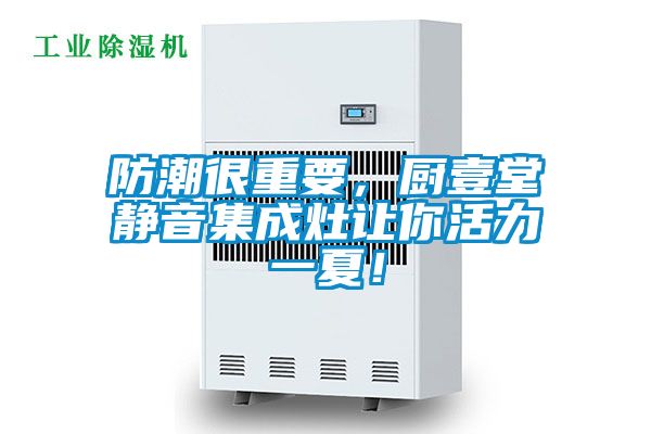 防潮很重要，廚壹堂靜音集成灶讓你活力一夏！