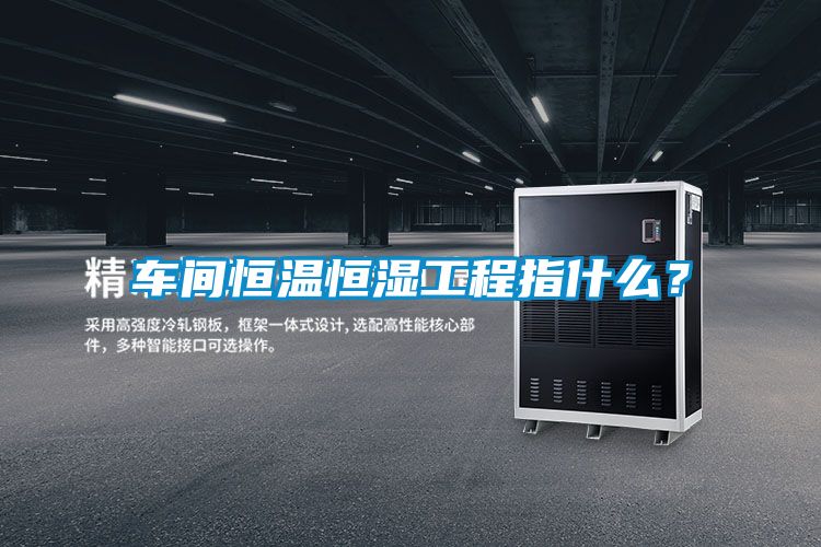 車間恒溫恒濕工程指什么？