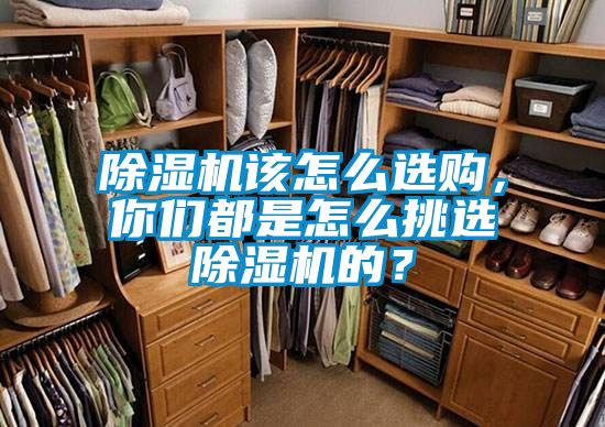 除濕機(jī)該怎么選購，你們都是怎么挑選除濕機(jī)的？