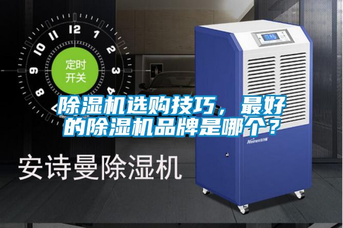 除濕機選購技巧，最好的除濕機品牌是哪個？