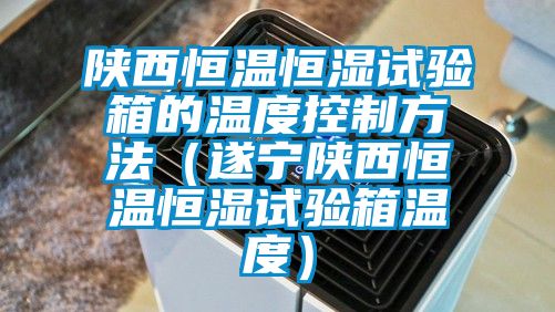 陜西恒溫恒濕試驗箱的溫度控制方法(遂寧陜西恒溫恒濕試驗箱溫度)