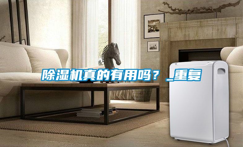 除濕機(jī)真的有用嗎？_重復(fù)